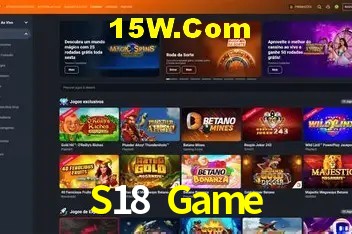 Biblioteca de slots populares na S18 Game
